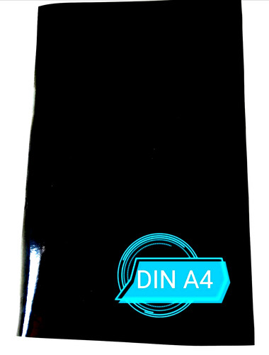 A4 schwarze reflexfolie - a4,