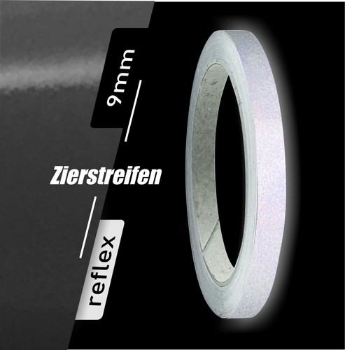 Zierstreifen schwarz weiß