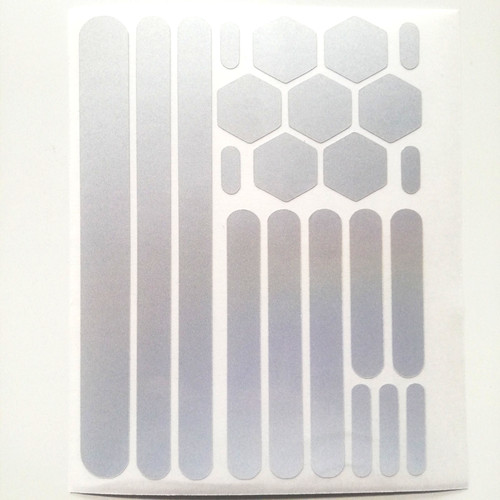 Reflektor aufkleber - x,