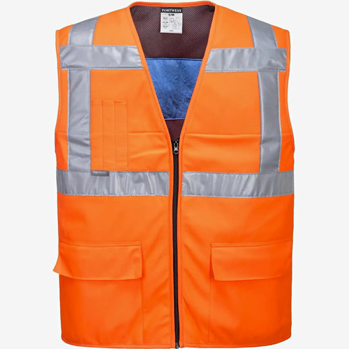 Portwest warnweste orange - portwest,