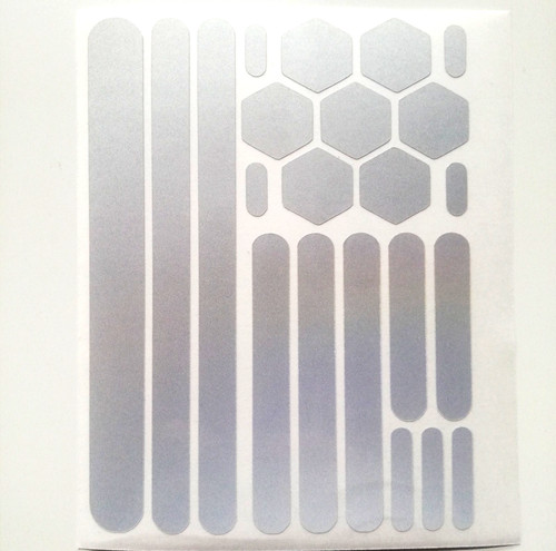 Reflektor aufkleber - x,