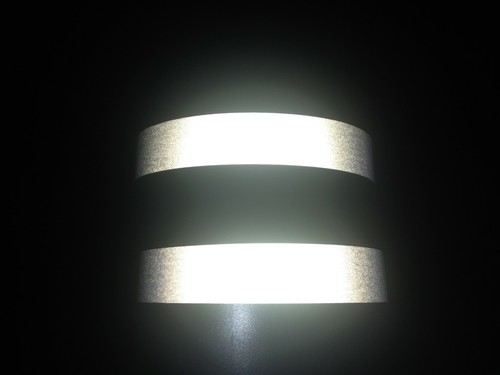 Silber streifen reflexfolie - 2,