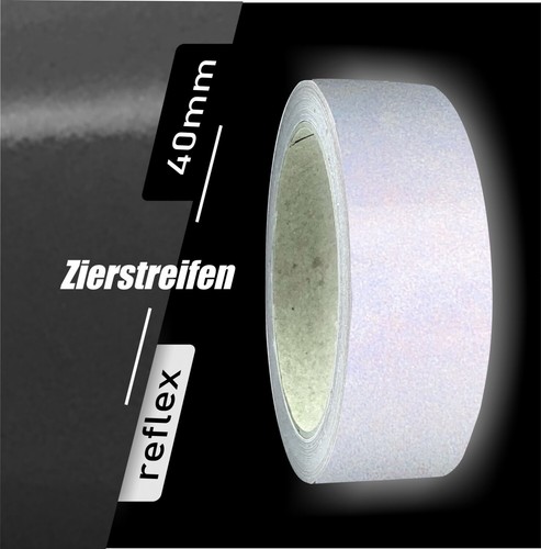 Zierstreifen schwarz weiß