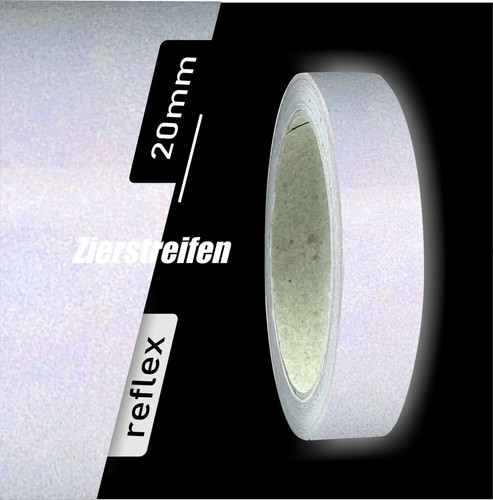 Zierstreifen weiß